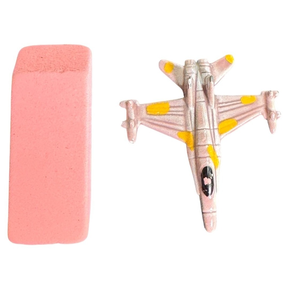 Vintage Imperial Jet Plane Air Force Military Diecast Micro Machine Type
